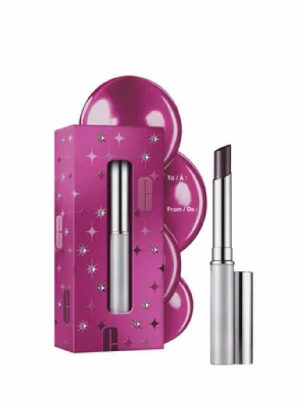 Clinique Almost Lipstick Black Honey Holiday Sticking Stuffer NWT